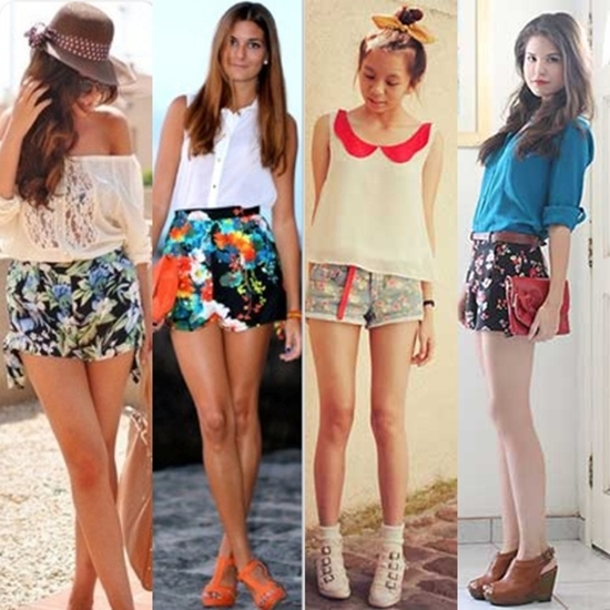 shorts floral 2